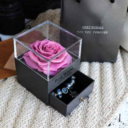 Eternal Rose Jewelry Box