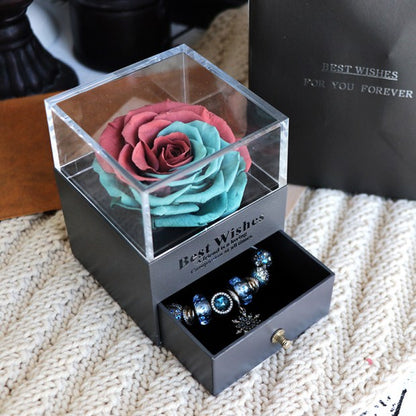 Eternal Rose Jewelry Box