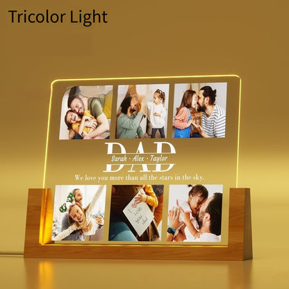 Customized U-shaped Night Light Festive Gift Ornament