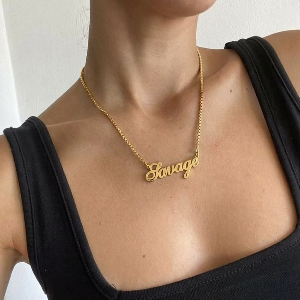 Her Name, Forever Necklace