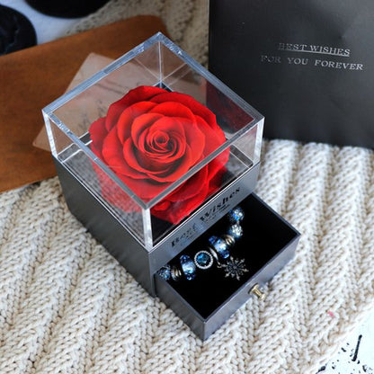 Eternal Rose Jewelry Box