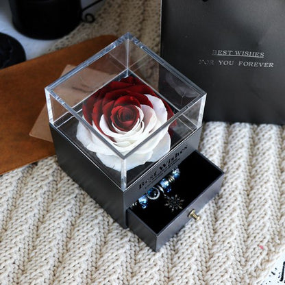 Eternal Rose Jewelry Box