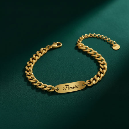 Men’s Signature Name Chain Bracelet
