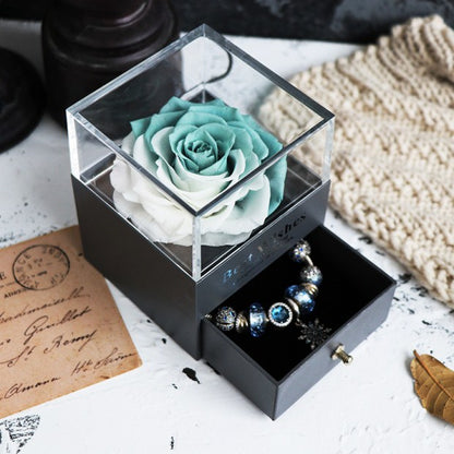 Eternal Rose Jewelry Box